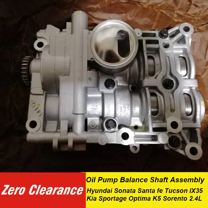 Nieuwe Olie Pomp Balance Shaft Assembly 2330025230 Voor Hyundai Sonata Santa Fe Tucson IX35 Voor Kia Sportage Optima K5 Sorento 2.4L Nieuwe Olie Pomp Balance Shaft Assembly 2330025230 Voor Hyundai Sonata Santa Fe Tucson IX35 Voor Kia Sportage Optima K5 Sorento 2.4L