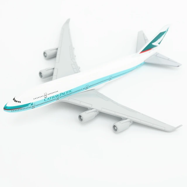Emirates Airlines A380 Aircraft Model 15cm Alloy Aviation Collectible Diecast Miniature Ornament Souvenir Toys CATHAY PACIFIC B747