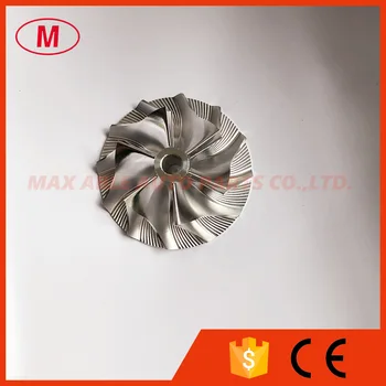 

GT35 forward 6+6 blades 38.20/55.50mm turbocharger milling/aluminum 2618/billet compressor wheel