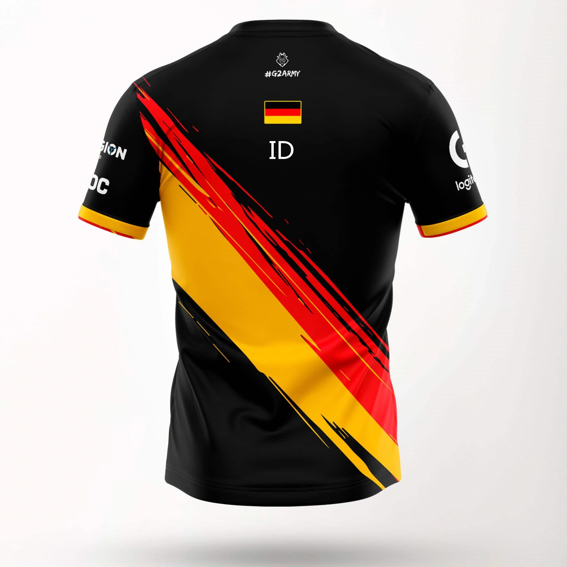 2021 G2 German E-Sports New Sports Uniform G2 National Team Jersey G2 Team T-Shirt League of Legends T-shirt Game 3D Jersey