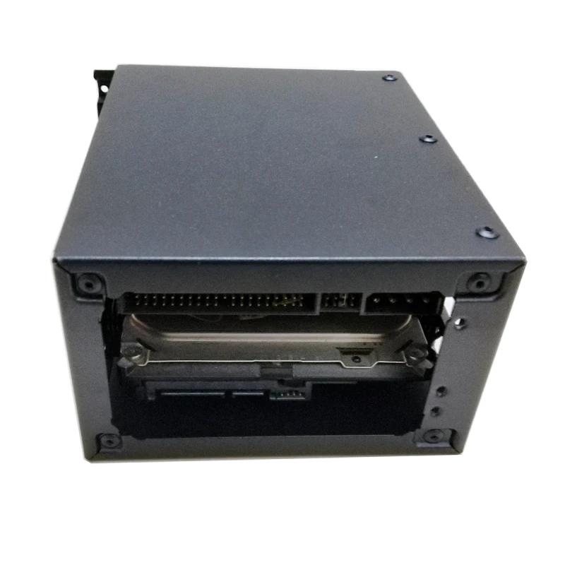 Caixa de Extração de Disco Rígido Gaiola de Disco Rígido Suporte de Absorção de Choque Desktop Chassi do Computador Rack de Expansão Interna 2-bay 3.5-inch - Imagem 4