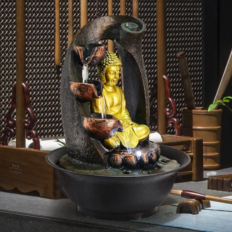 Decorative Buckets Buddha Water Fountain Amazon In Home Kitchen