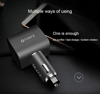 

Car Air Purifier Vehicle AirIonizer Negative Ion Ozone Ozonizer Odor Eliminator USB For Car Humidifier Car auto luftreiniger