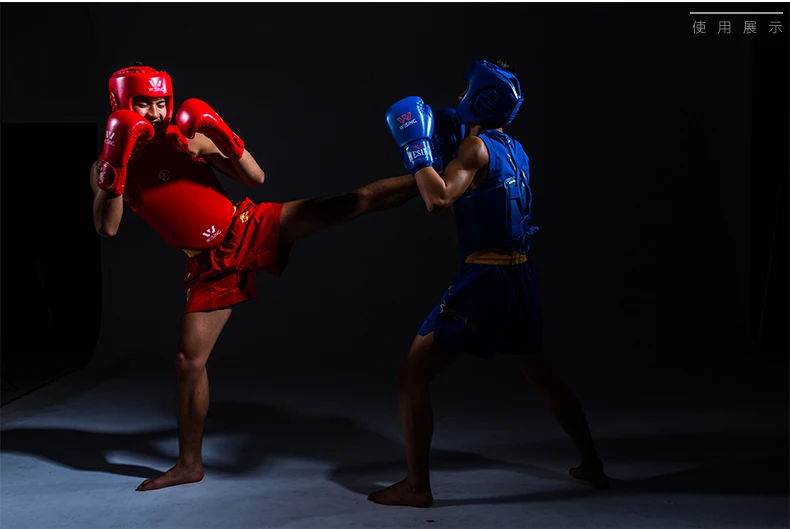 Wesing AIBA одобренный бокс головная защита боевого искусства Муай Тай Боевые защитные снаряжение для профессионального спортсмена соревнования снаряжение