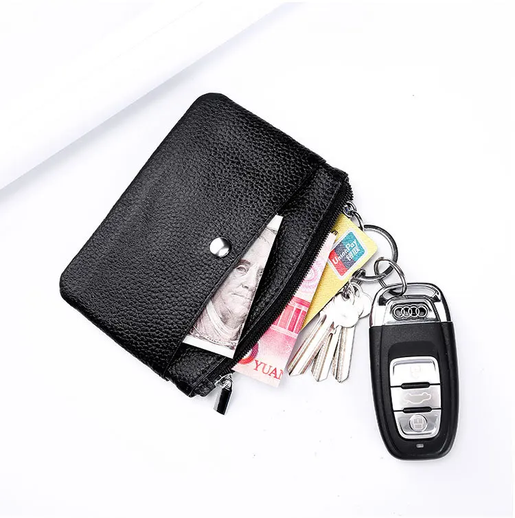 Кожаный бумажник Zero модный креативный ключ сумка автобус карта молния многофункциональный монета свободный кошелек