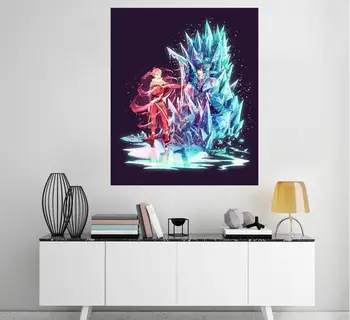 

[Self-Adhesive] 3D Fate Stay Night 456 Japan Anime Wall Stickers Mural Decal Wall Murals AJ WALLPAPER Belly