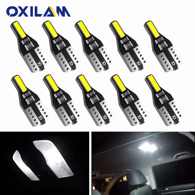 10x W5W T10 светодиодный фонарь для салона автомобиля для Mitsubishi Pajero Sport ASX L200 L300 L400 Space Wagon Star Lancer Sigma Outlander