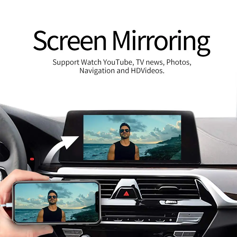 Carlinkit Wireless Carplay/Android Auto Multimedia player Smart Car Retrofit for BWM CIC system Car play Airplay /Mirrorlink
