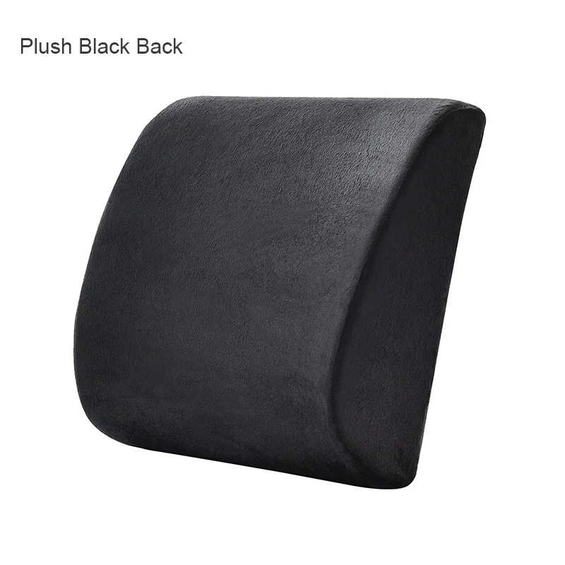 Orthopedics Hemorrhoids Seat Cushion Memory Foam Car Rebound Cushion Office Chair Lumbar Support Pain Relief Breathable Pillow 