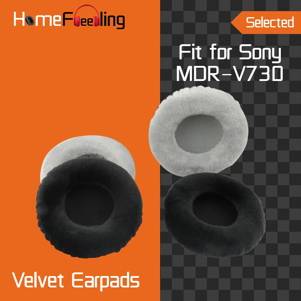 Homefeeling Earpads for Sony MDR V730 Headphones Earpad Cushions Covers Velvet Ear Pad Replacement