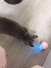 Automatic Smart Cat Toys Ball Interactive Catnip USB Rechargeable Self Rotating Colorful