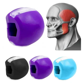 

JawLine Exercise Ball Food-grade Silica Gel Facial Muscle Training Fitness Ball jaw,face,neck exerciser Jaw Muscle Training ball