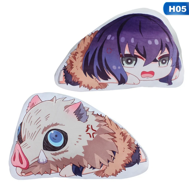 H05 Аниме Demon Slayer Kimetsu No Yaiba Kamado Nezuko Косплей Кукла Плюшевая хлопковая Мягкая Подушка игрушка подарок новинка - Цвет: H05