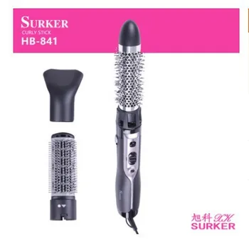 

surker Surker8413-in-1 Electric Curling Iron Electric Blow Dryer Negative Ion Straight Comb LED Blue Light