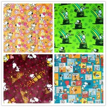 100x110 см Классическая собачья ткань, хлопковая ткань, стеганая детская одежда, детское постельное белье, лоскутное, домашняя Ткань для шитья