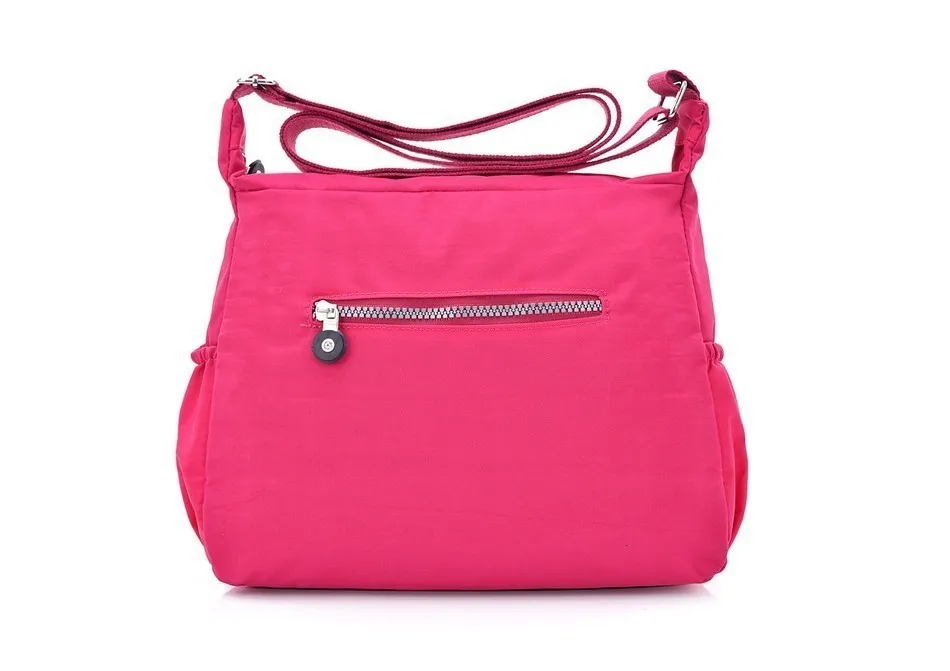 Hf194c7bf16d64cafa788f90a6984a42dk - Ladies Fashion Shoulder Bags for Women  Waterproof Nylon Handbag Zipper Purses Messenger Crossbody Bag sac a main