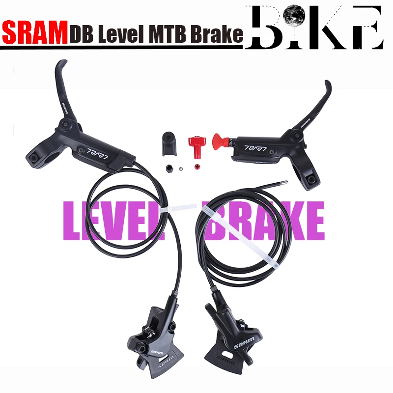 Уровень SRAM MTB 2 поршня гидравлический дисковый тормоз 800-1500 мм передний и задний
