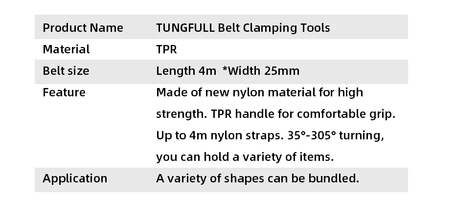 Multifunções Belt Clamping Tools, Ferramenta Carpintaria, rápida