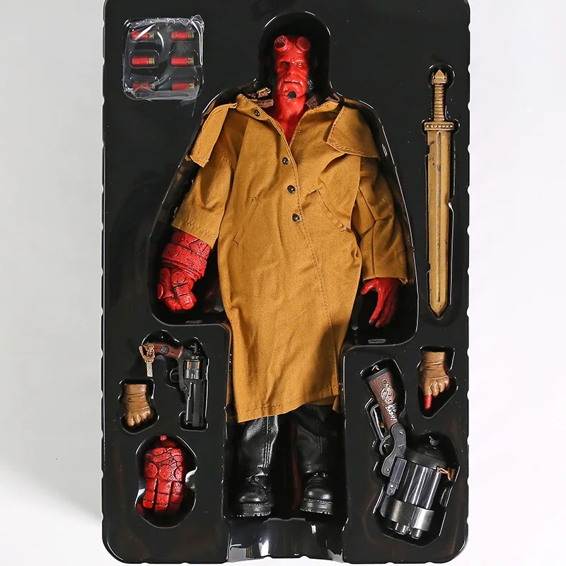 Hellboy полное тело GK модель смолы статуя модель игрушки Коллекция Hellboy дьявол 1/12 Масштаб ПВХ фигурка - Цвет: no box