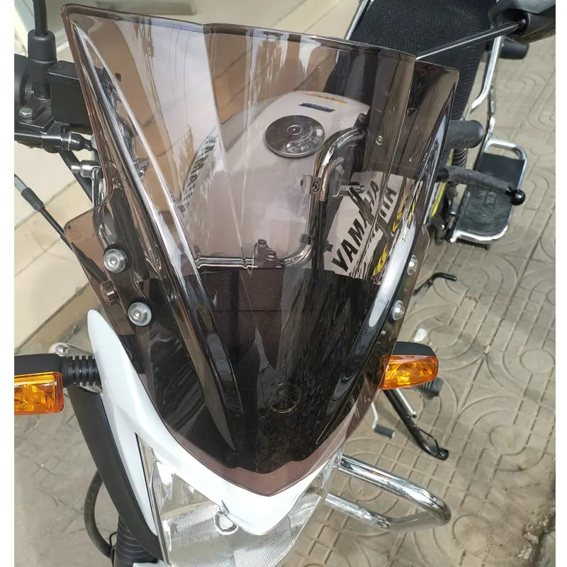 Универсальный ветровой экран для Suzuki Yamaha Honda Kawasaki Benelli Ducati KTM экран стекло лобовое стекло кронштейн 7/" или 1" Руль