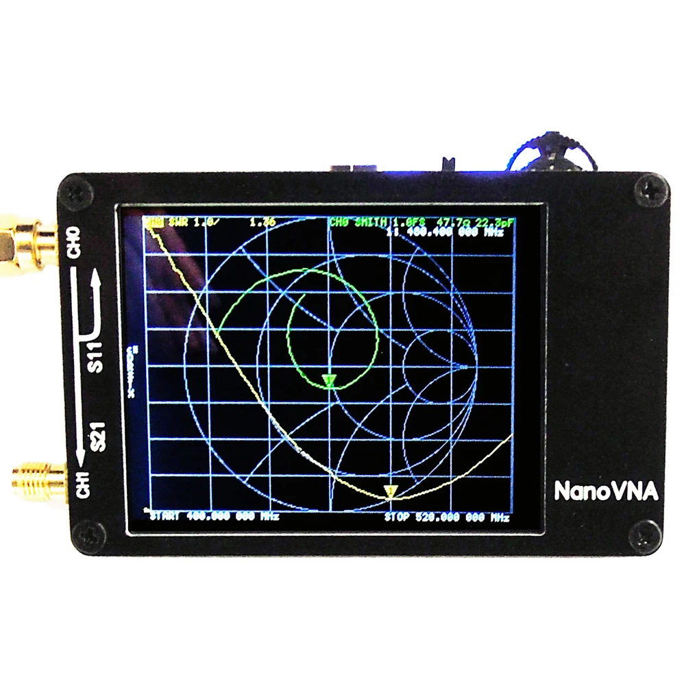 

Professional Handheld LCD Digital Short Wave Portable MF HF VHF UHF Antenna Analyzer 50 KHz-900 MHz Vector Network Analyzer B4