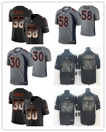 Все сшитые мужские wo Мужские Молодежные Детские Von Miller 58 Denver Phillip Lindsay 30 Joe Flacco 5 джерси