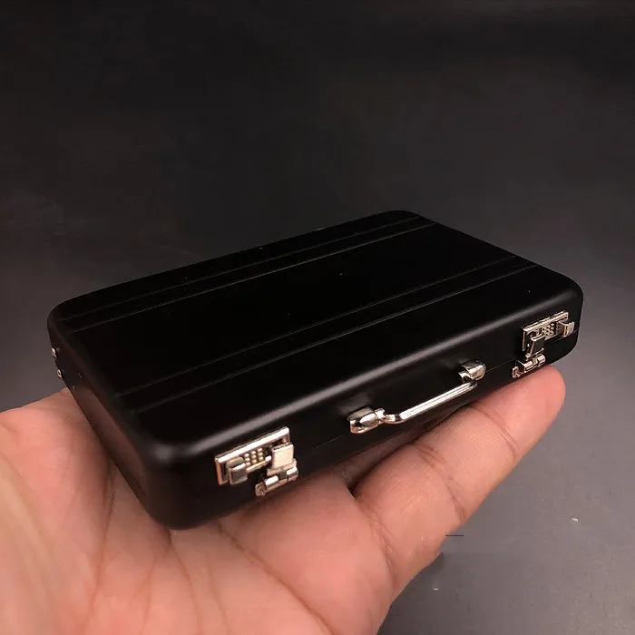 

1/6 Scale Black Suitcase Weapon Storage Box Models Scene Accessories for 12''Action Figures Bodies