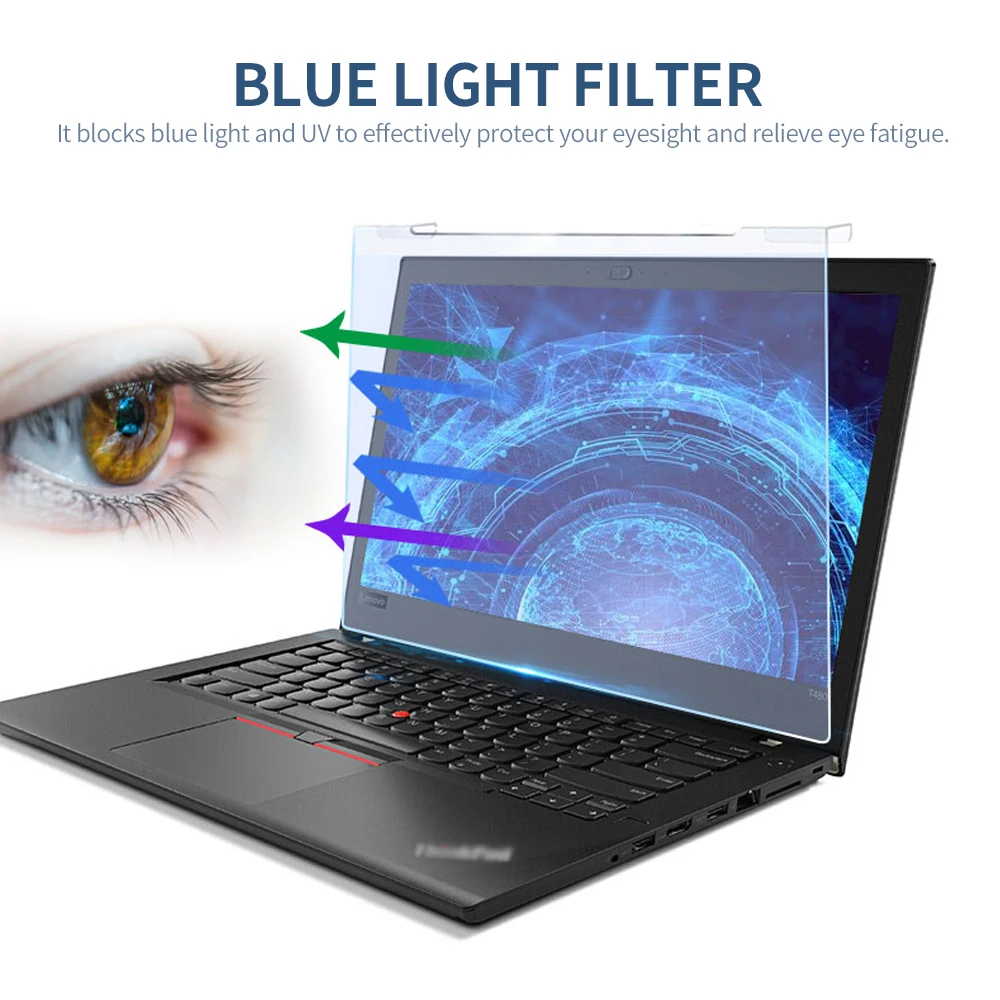 Laptop Screen Protector Hanging Blue 