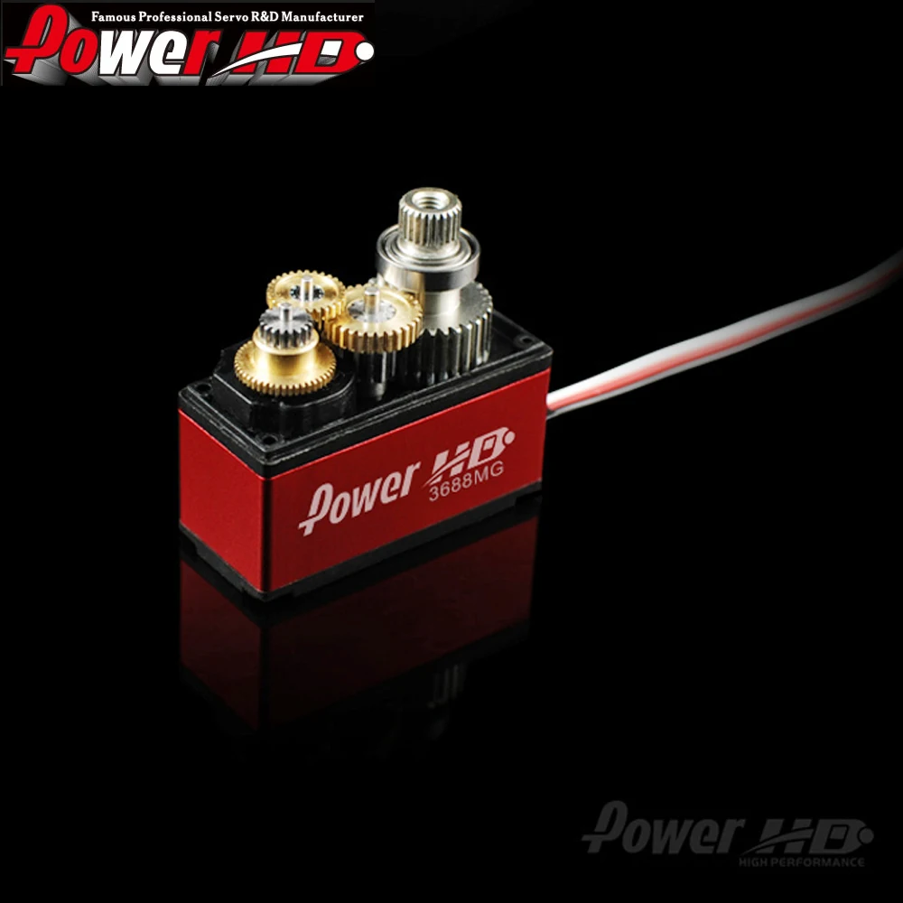 

Hot 1pcs Power HD-3688MG 450 rudder servo lock in place S9257 Align DS525M DS520