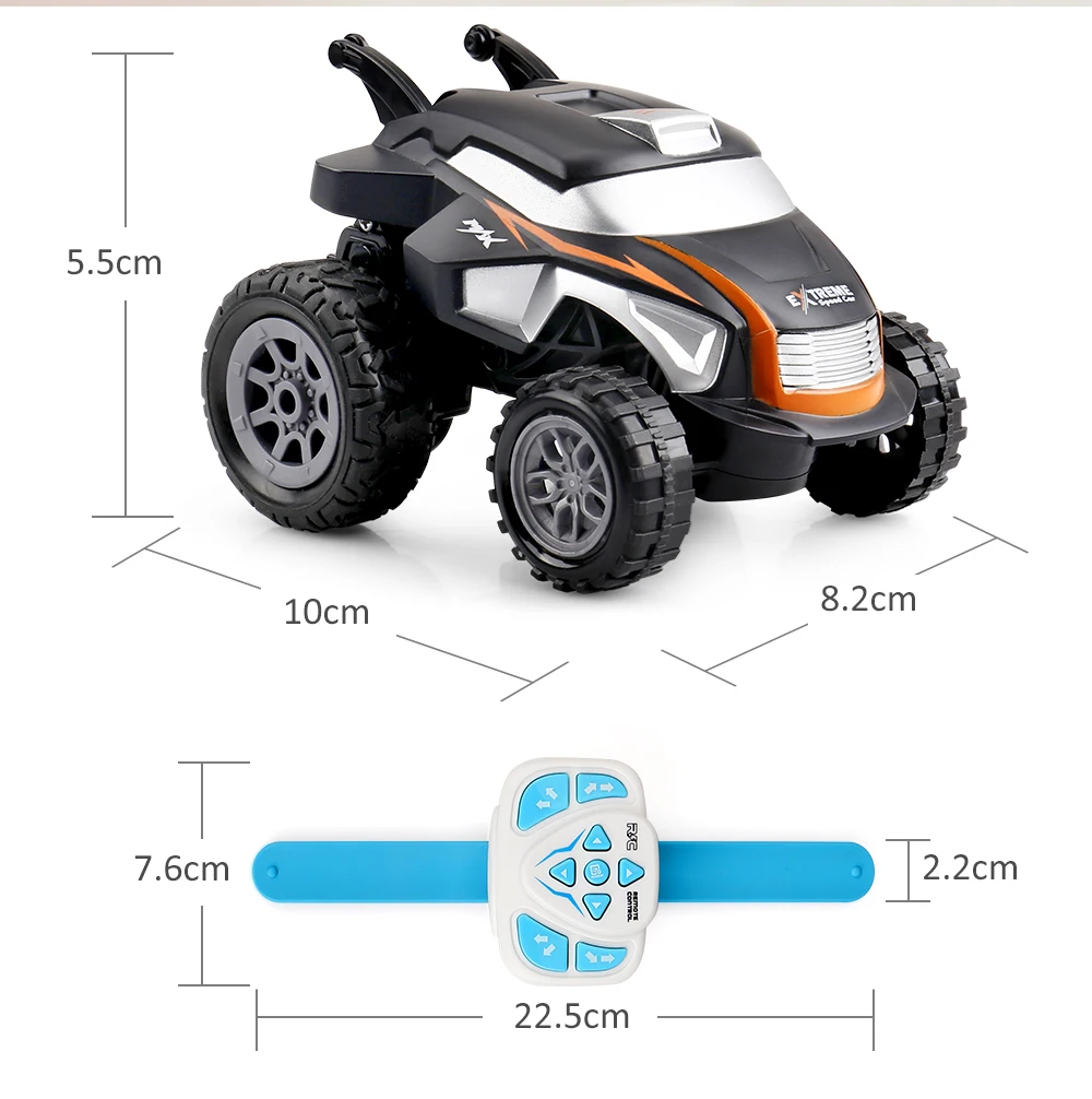 Outerman RC Car Mini Stunt Car 360 Degree Rotating 2.4Ghz Wireless Watch 1:24 Remote Control Car With Cool Lights Kids Toys Gift Outerman RC Car Mini Stunt Car 360 Degree Rotating 2.4Ghz Wireless Watch 1:24 Remote Control Car With Cool Lights Kids Toys Gift