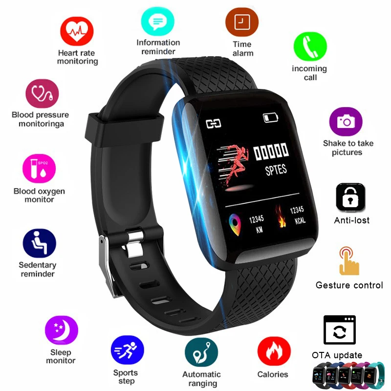 1 3 дюймов Смарт часы для мужчин и женщин Smartwatch IOS Android умная электроника умный