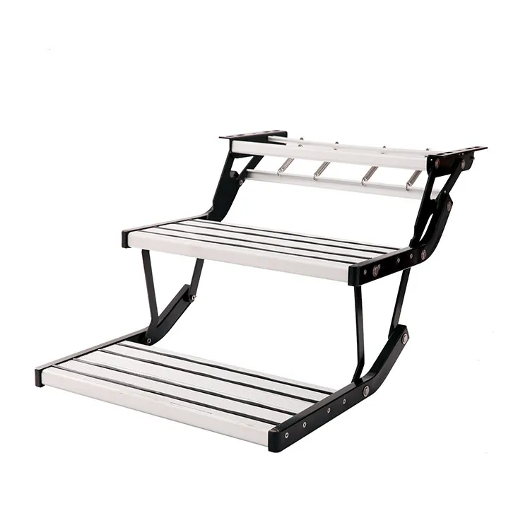 Автофургонов прицеп дом на колесах ручной Складывающиеся ШАГ Алюминий сплав