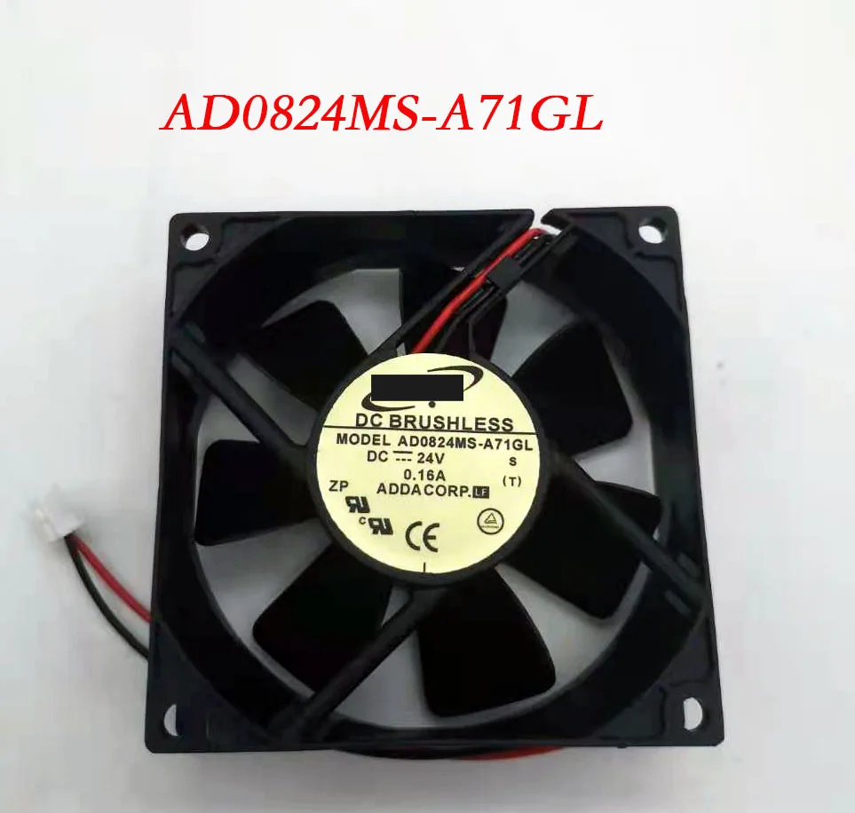 Для ADDA AD0824MS-A71GL Сервер охлаждающий вентилятор DC 24V 0.16A 80x80x25 мм 2-провод |