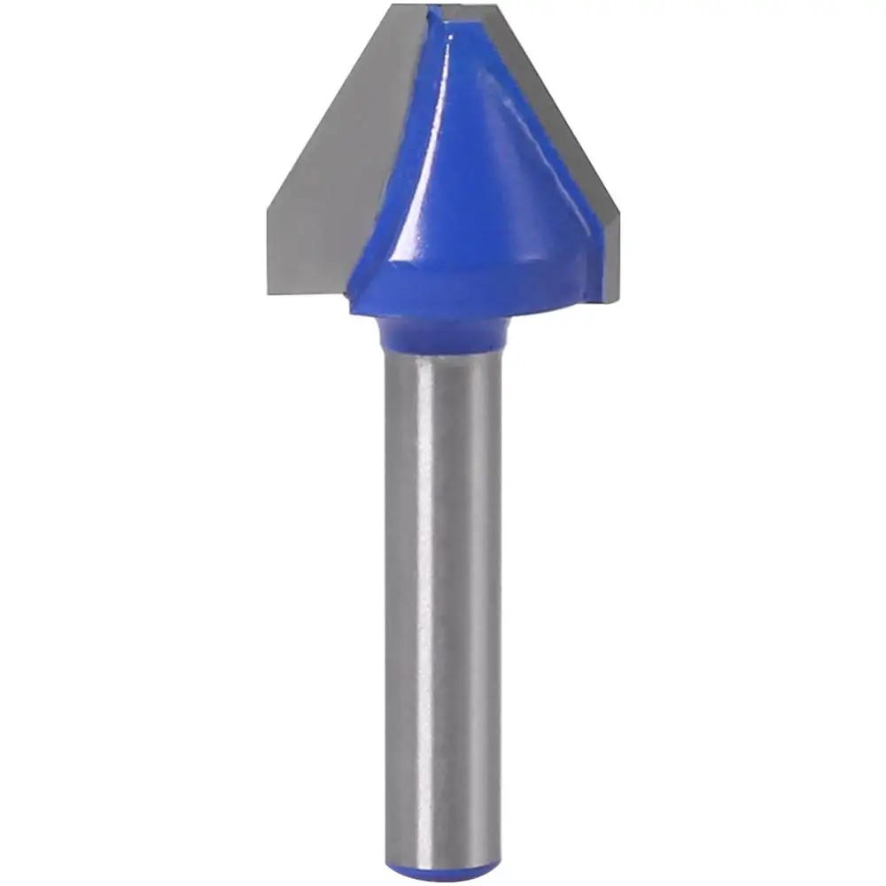

Krachtige 60/90 Degree V Groove Router Bit Chamfer End Milling Cutter -1/4 inch Shank