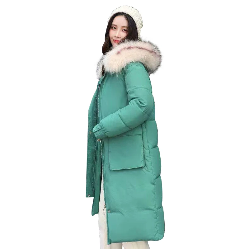 SKINNWILLE, зимний пуховик, длинное стильное пальто с искусственным мехом, новое фирменное теплое классическое зимнее пальто