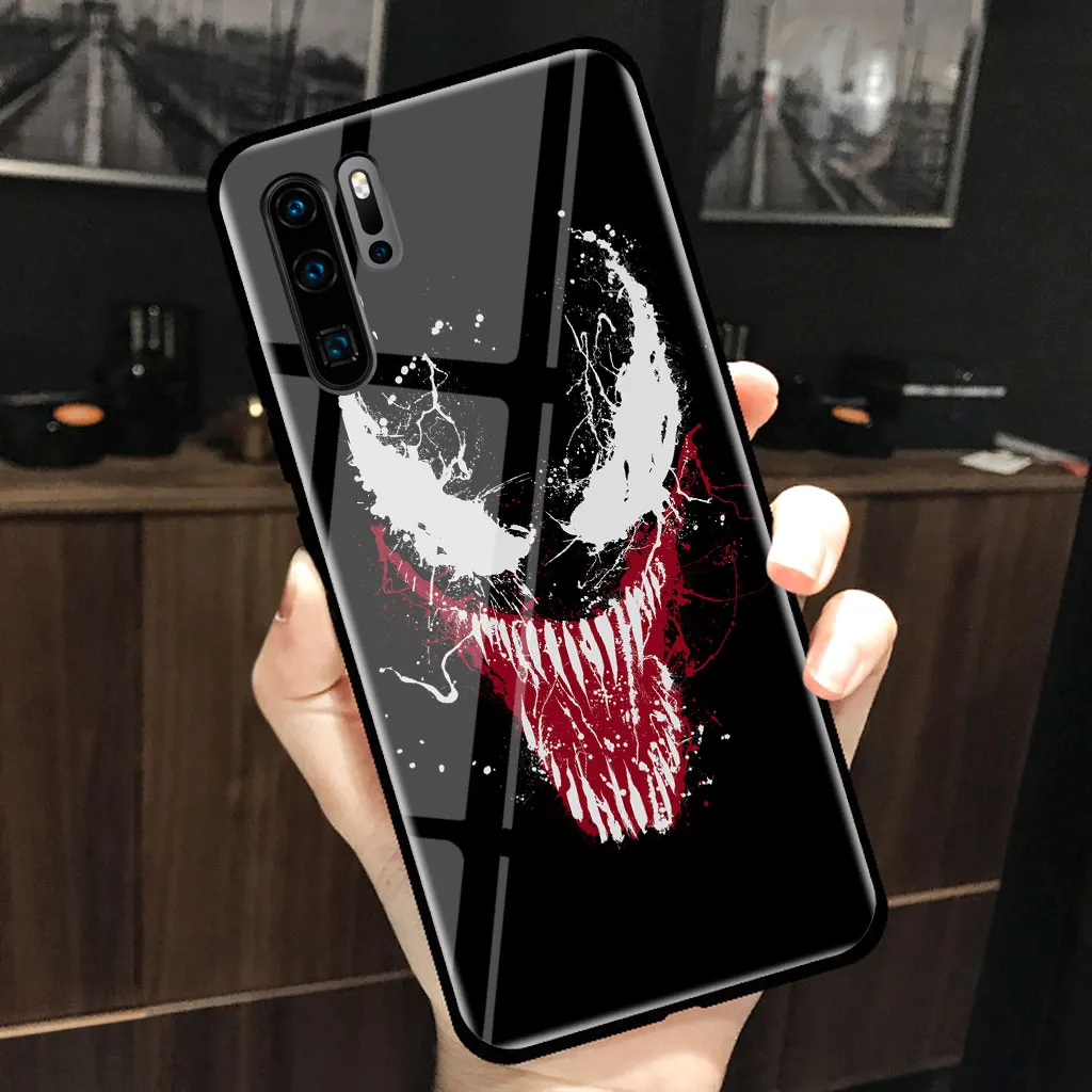 Мультяшная иллюстрация, стеклянный чехол для huawei p20 p30 mate20 pro lite p20pro mate20pro, ударопрочный жесткий чехол с рисунком - Цвет: P0300H