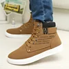 2022 Hot Men Shoes Fashion Warm Fur Winter Men Boots Autumn Leather Footwear For Man New High Top Canvas Casual Shoes Men856 ► Photo 2/5