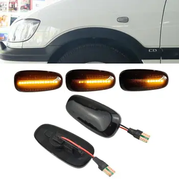 

2pcs Led Dynamic Turn Signal Light lamp Side Marker Sequential Blinker For Opel Zafira A 1999-2005 For Opel Astra G 1998-2009