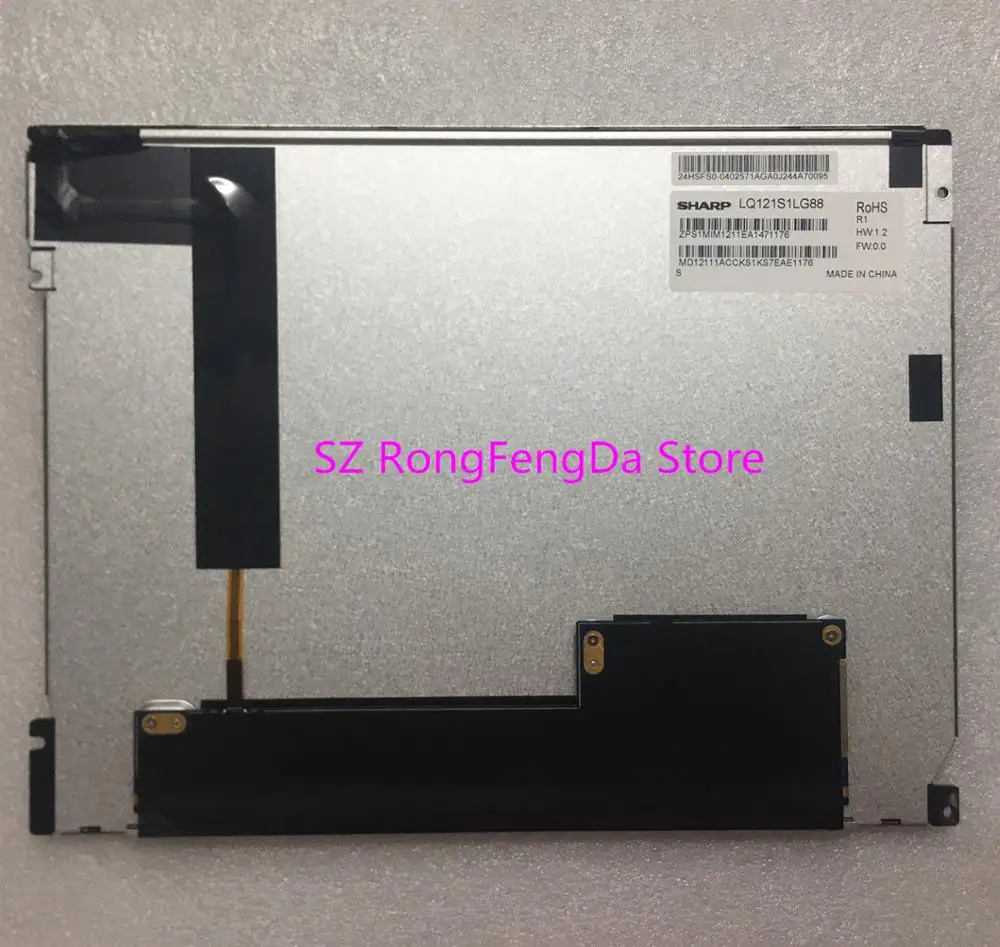 

LQ121S1LG88 12.1 inch 800*600 LCD Display Screen for Industrial Equipment