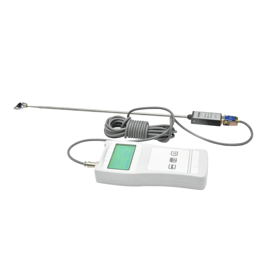 LS300-A portable velocity meter 0.01~4.0m/s Flow rate range rod position measurement Measurement method 8.4V 4* 16 LCD display |