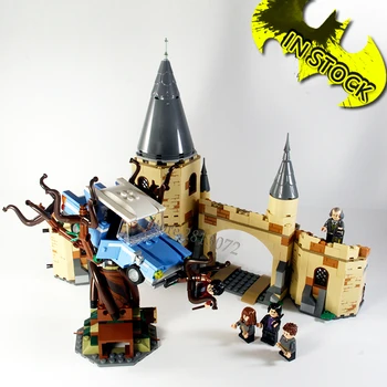 

In Stocks 11005 Potter Magic World Series H gwarts Whomping Willow 753Pcs Model Building Blocks Bricks Compatible 75953 Toys