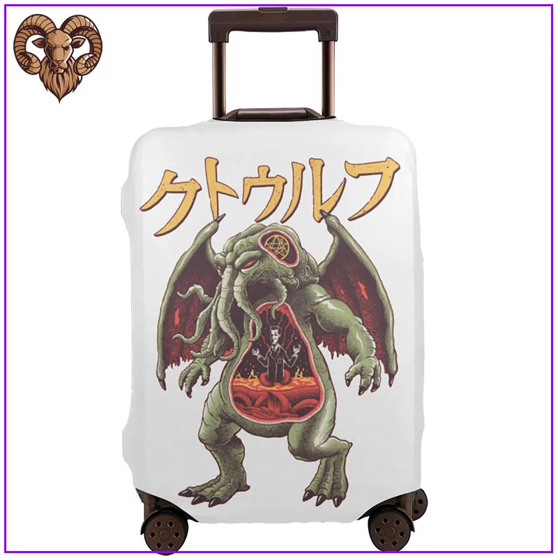Аксессуары Kaiju Cthulhu для путешествий защитный чехол багажа 28 дюймов винтажный