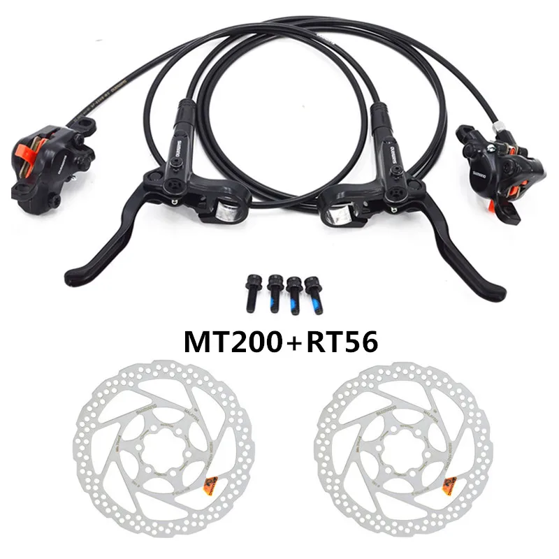 Гидравлический дисковый тормоз SHIMAN0 MT200 mtb Комплект тормозных колодок M315