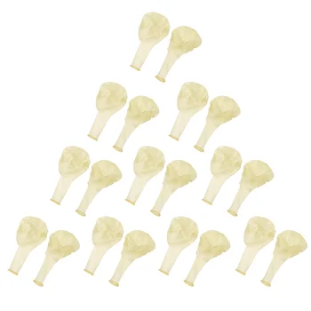 

50pcs Balloon Latex Transperant Fluorescent Glow In Dark Decor Supplies Party Decor for Party Halloween Haunted House