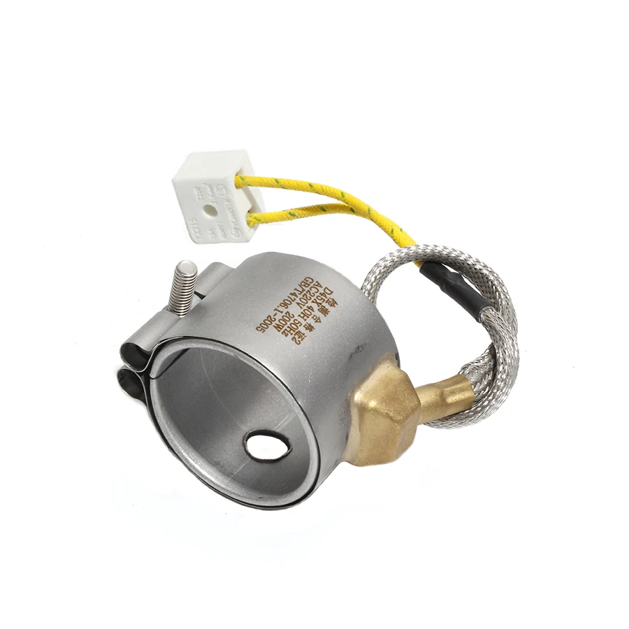80 мм Диаметр 30 ~ 50 мм высота 110V/220V/380V 250W/300W/350W/400W/430W с алюминиевым покрытием хомутовый нагреватель герметичный уплотнительное кольцо нагревательный элемент