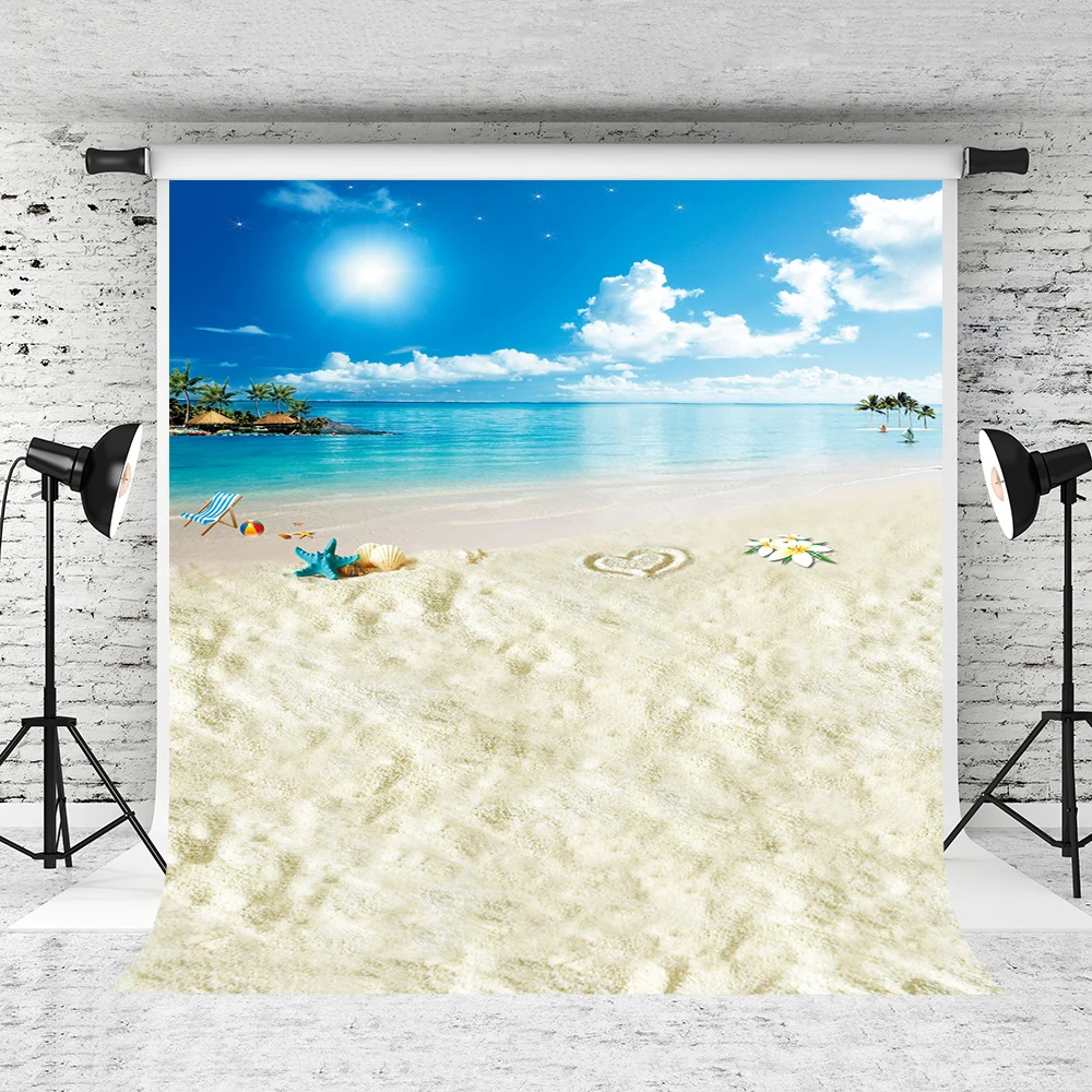 VinylBDS 8x15ft пляжный студийный фон фоны морской свадьбы фото на солнечный свет