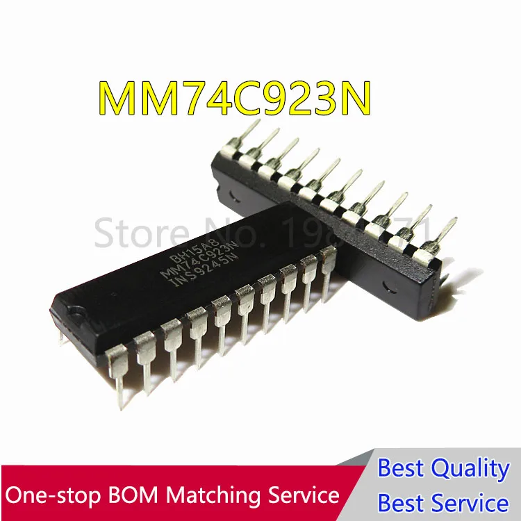 10 шт. 16-клавишный энкодер MM74C923N 74C923 MM74C923 DIP-20 20-клавишный IC новинка | Электронные