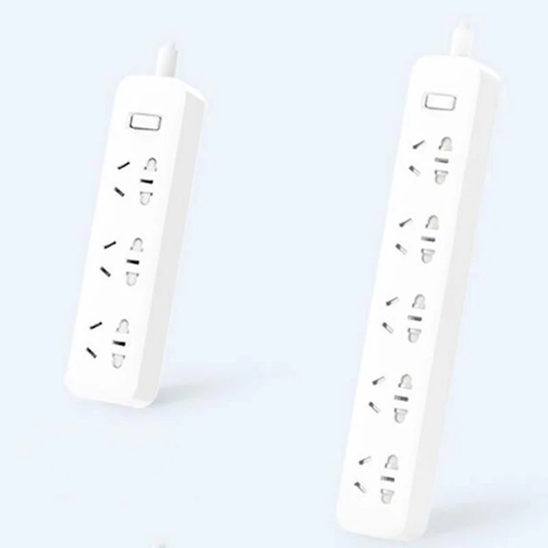 Удлинитель питания Xiaomi Mijia без usb 3/6/8 портов 2500 Вт 10 А 250 В|Удлинители