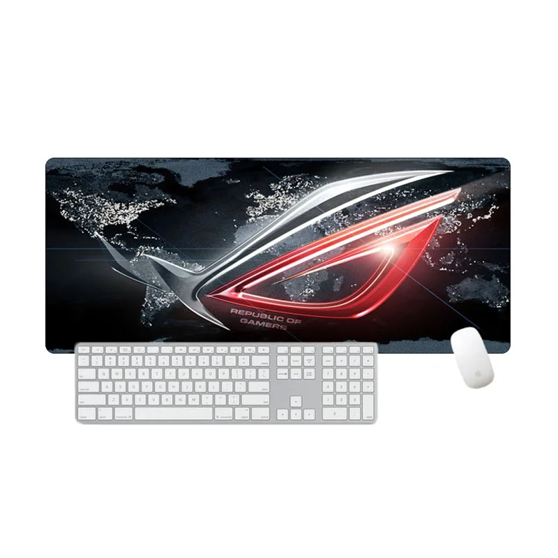 Large Mousepad ASUS Non-Skid Rubber Republic Of Gamers Gaming Mouse pad Laptop Notebook Desk Mat For CSGO Dota Keyboard Pad
