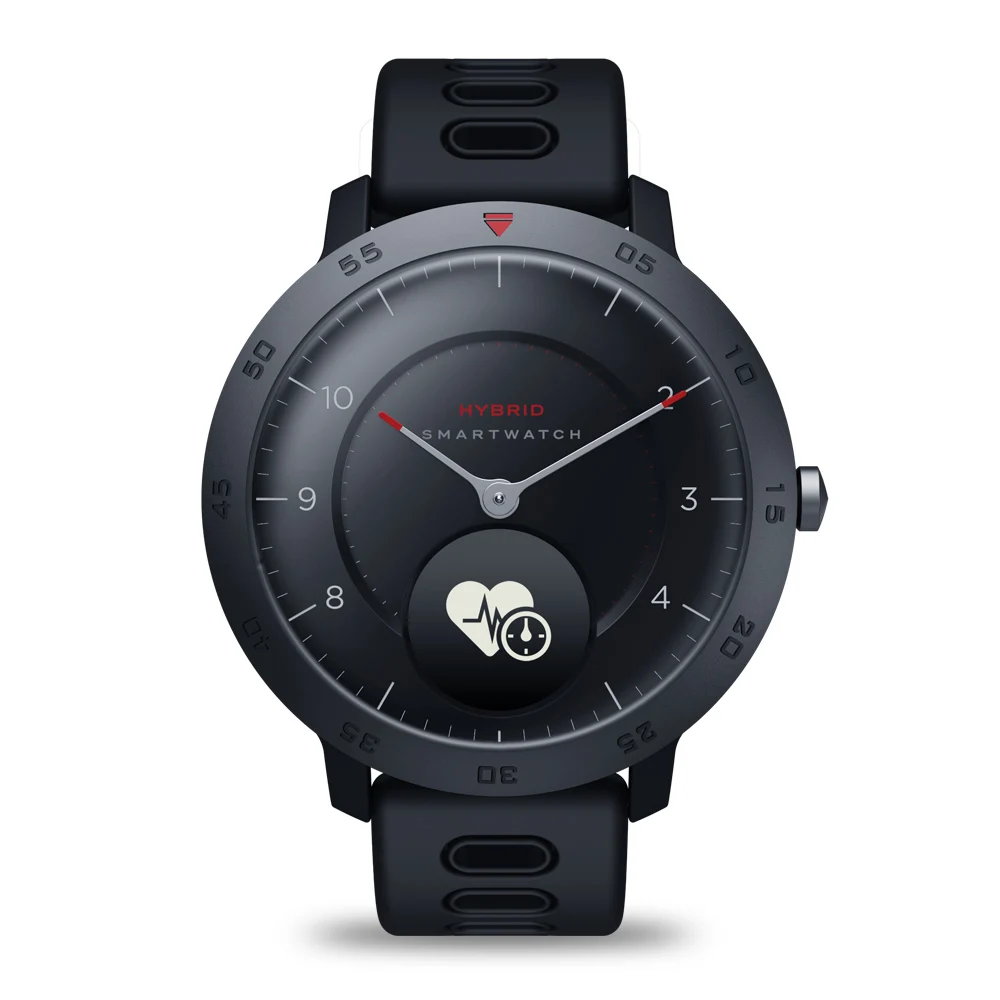 Новые Zeblaze гибридные Смарт-часы с монитором сердечного ритма и артериального давления Смарт-часы с отслеживанием сна умные уведомления - Цвет: Black